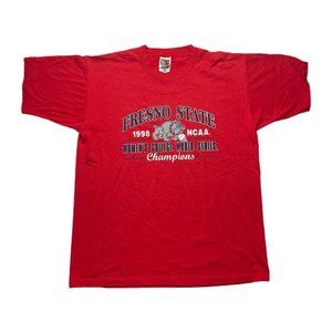 vintage 90’s Fresno State Women’s College World Series Champions T Shirt Size L